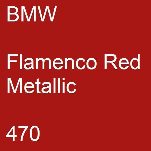 BMW, Flamenco Red Metallic, 470.